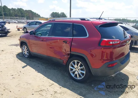 2014 Jeep Cherokee Limited z USA, uszkodzony, nr VIN 1C4PJLDS9EW161914